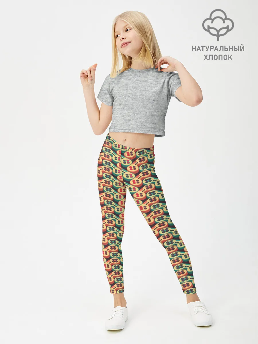 Леггинсы для девочки / Джойстики