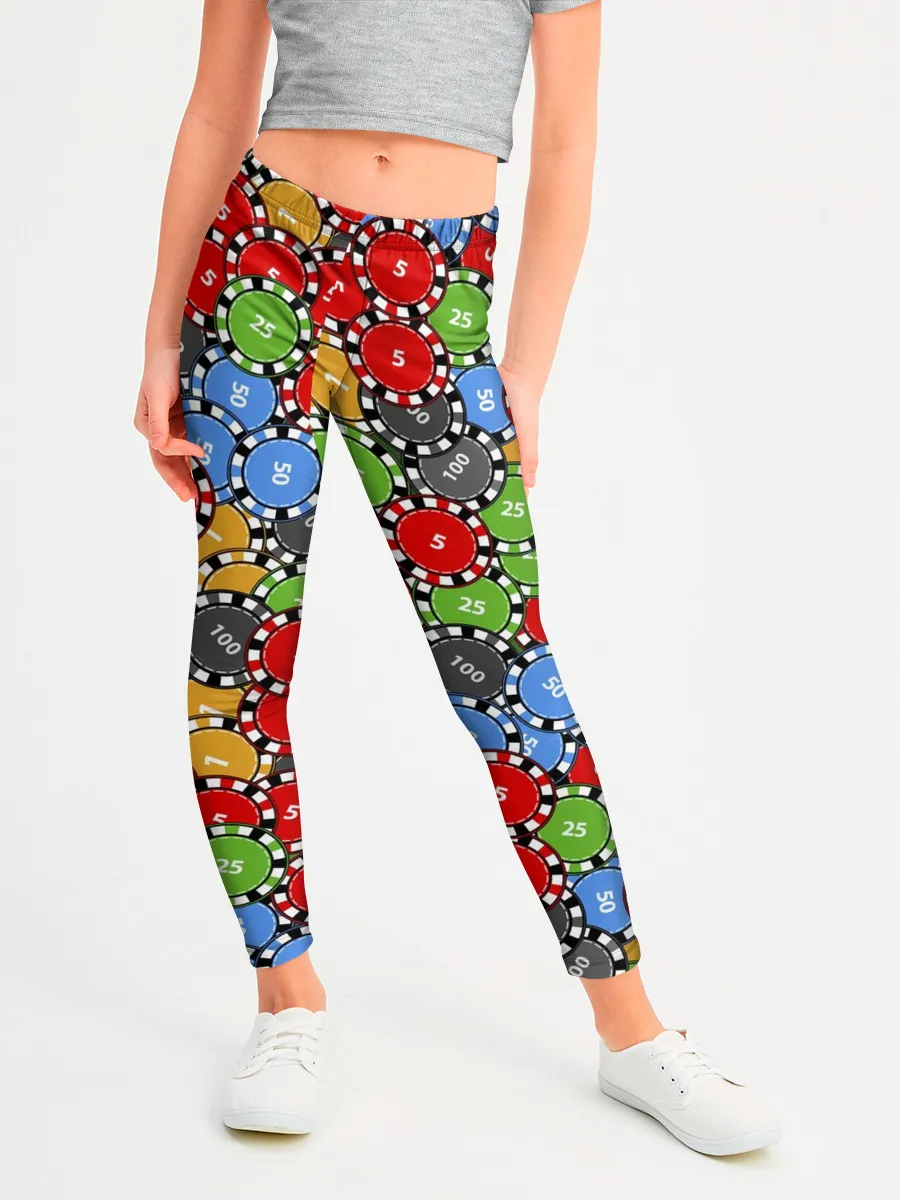 Леггинсы для девочки / Фишки для Покера