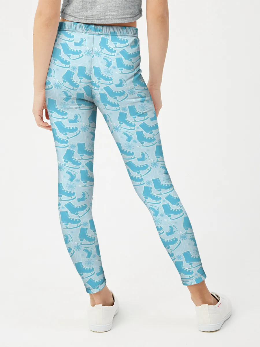 Леггинсы для девочки / Фигурное Катание