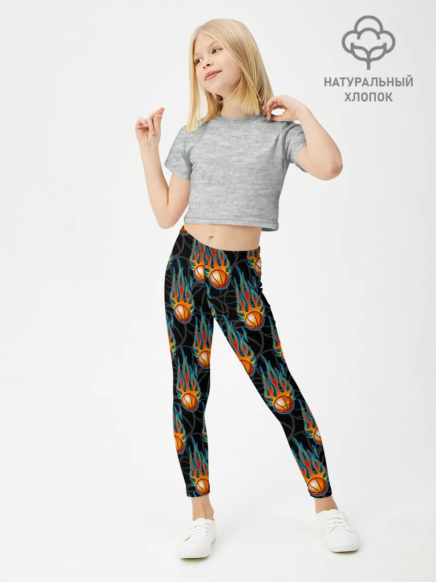 Леггинсы для девочки / Баскетбол