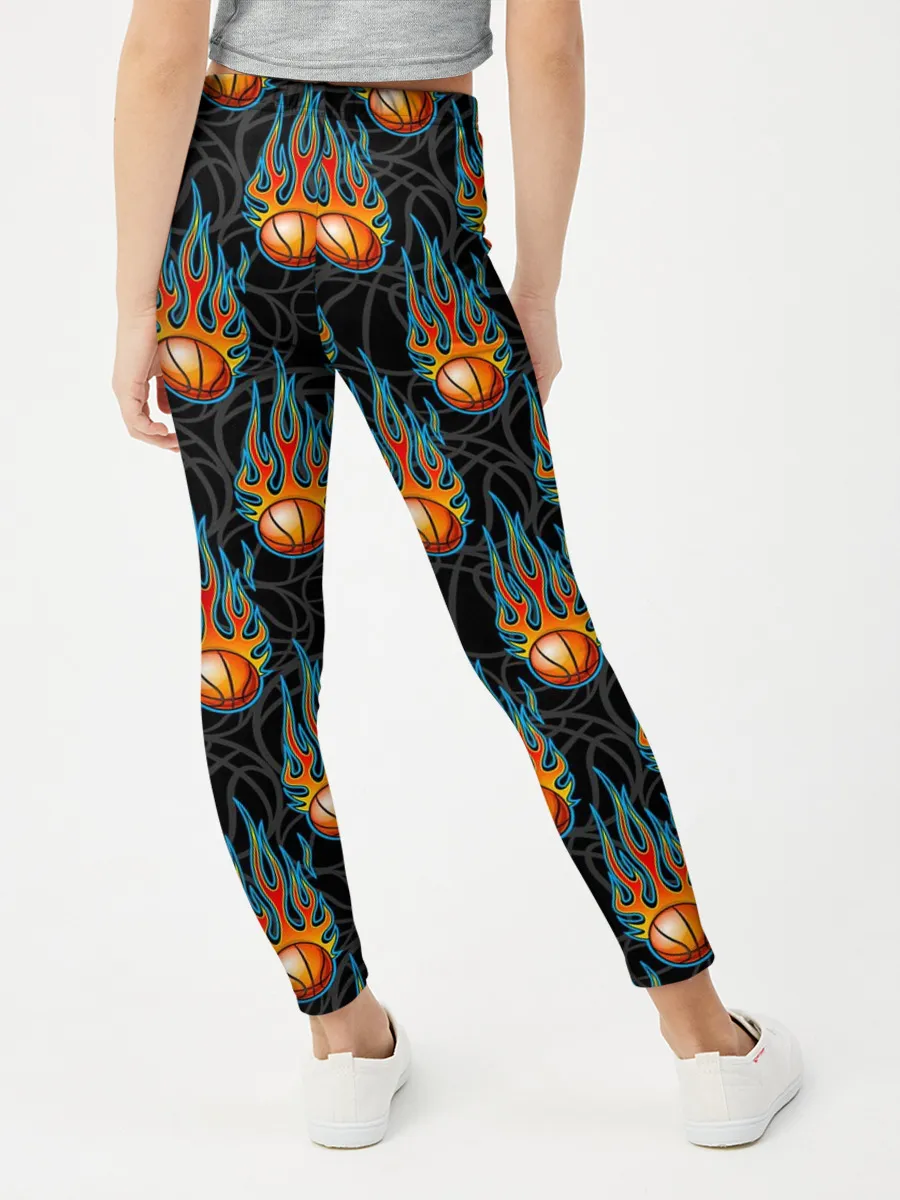 Леггинсы для девочки / Баскетбол