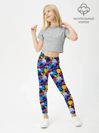 Леггинсы для девочки / Боулинг