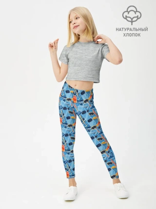 Леггинсы для девочки / Зимние виды спорта