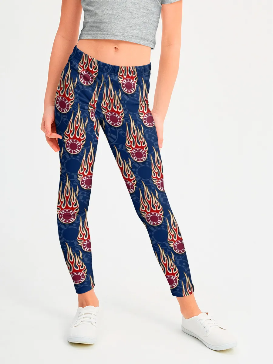 Леггинсы для девочки / Poker