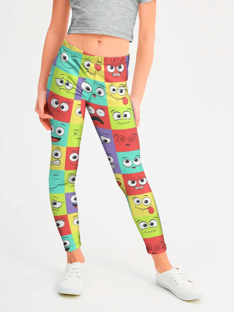 Леггинсы для девочки / Эмоции
