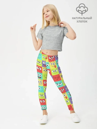 Леггинсы для девочки / Эмоции
