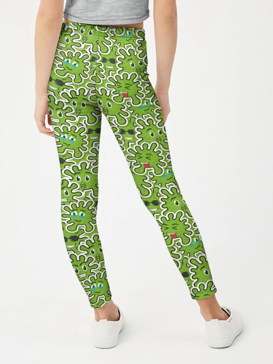 Леггинсы для девочки / КоронаВирус