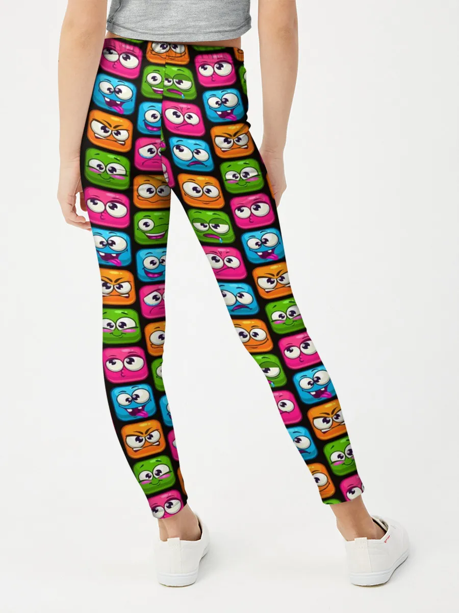 Леггинсы для девочки / Эмоции