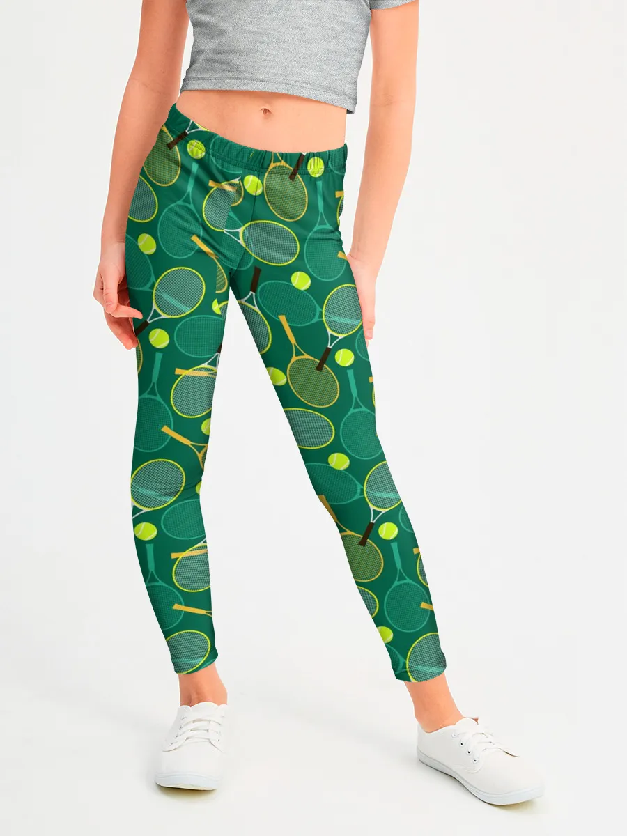 Леггинсы для девочки / Большой Теннис
