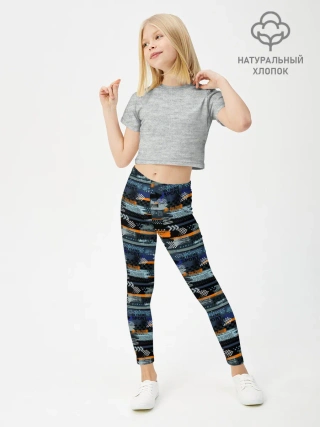 Леггинсы для девочки / Экстрим