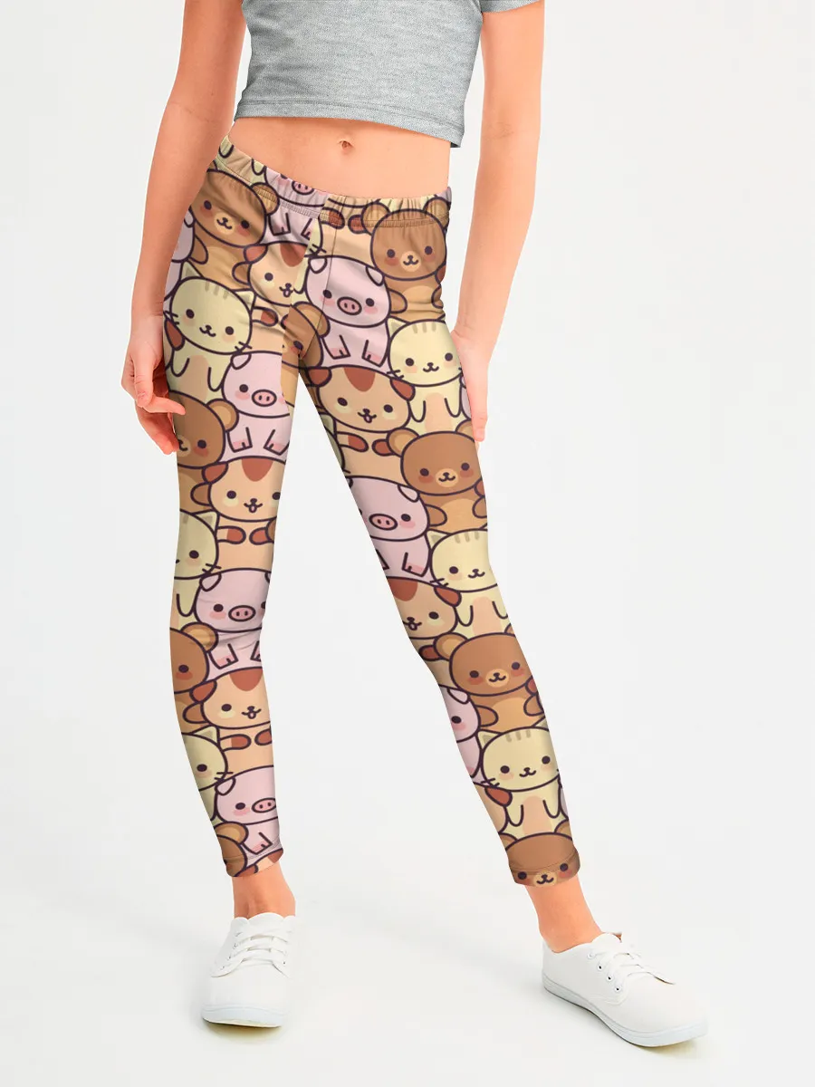 Леггинсы для девочки / Animals