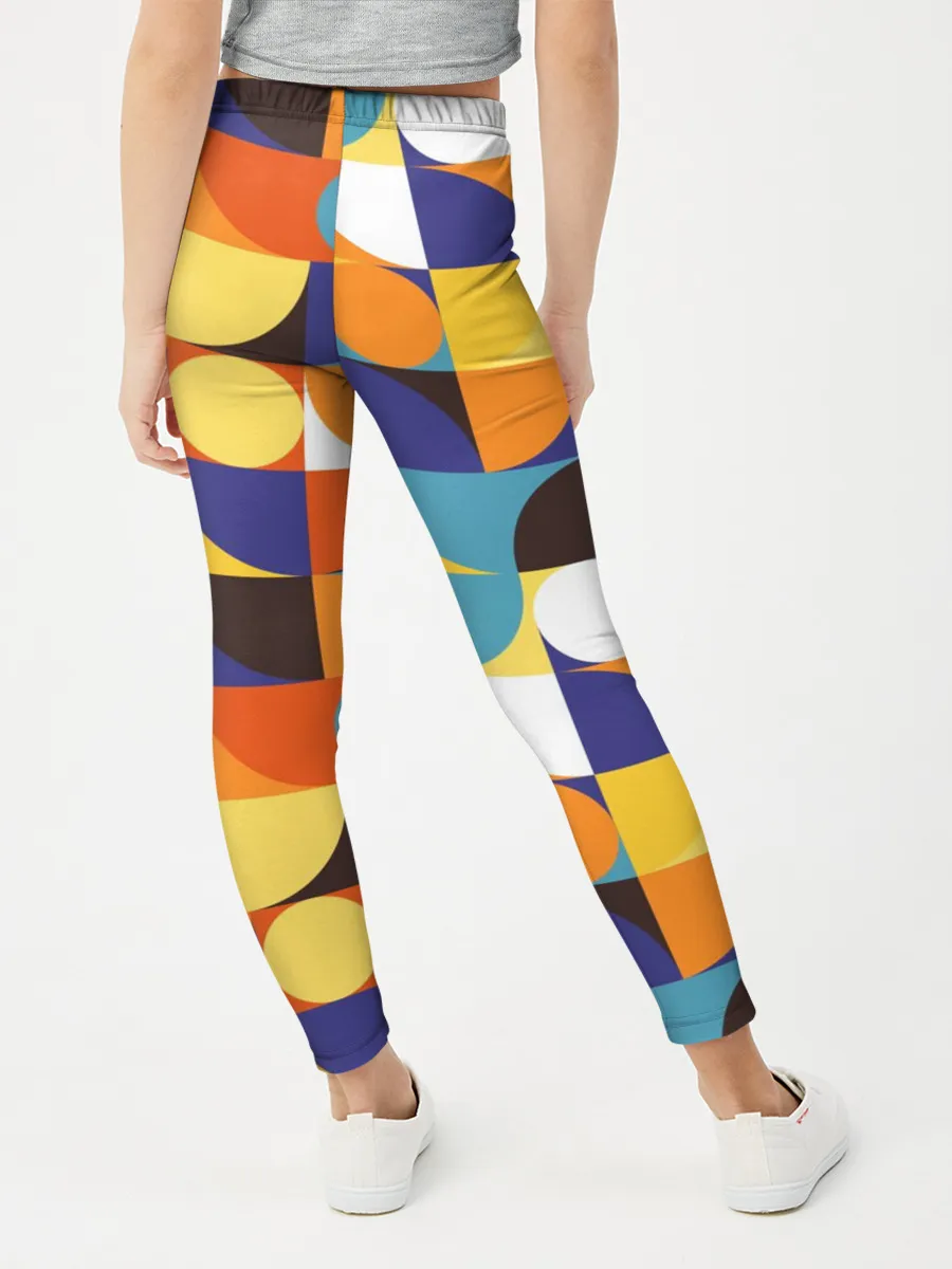 Леггинсы для девочки / Геометрия