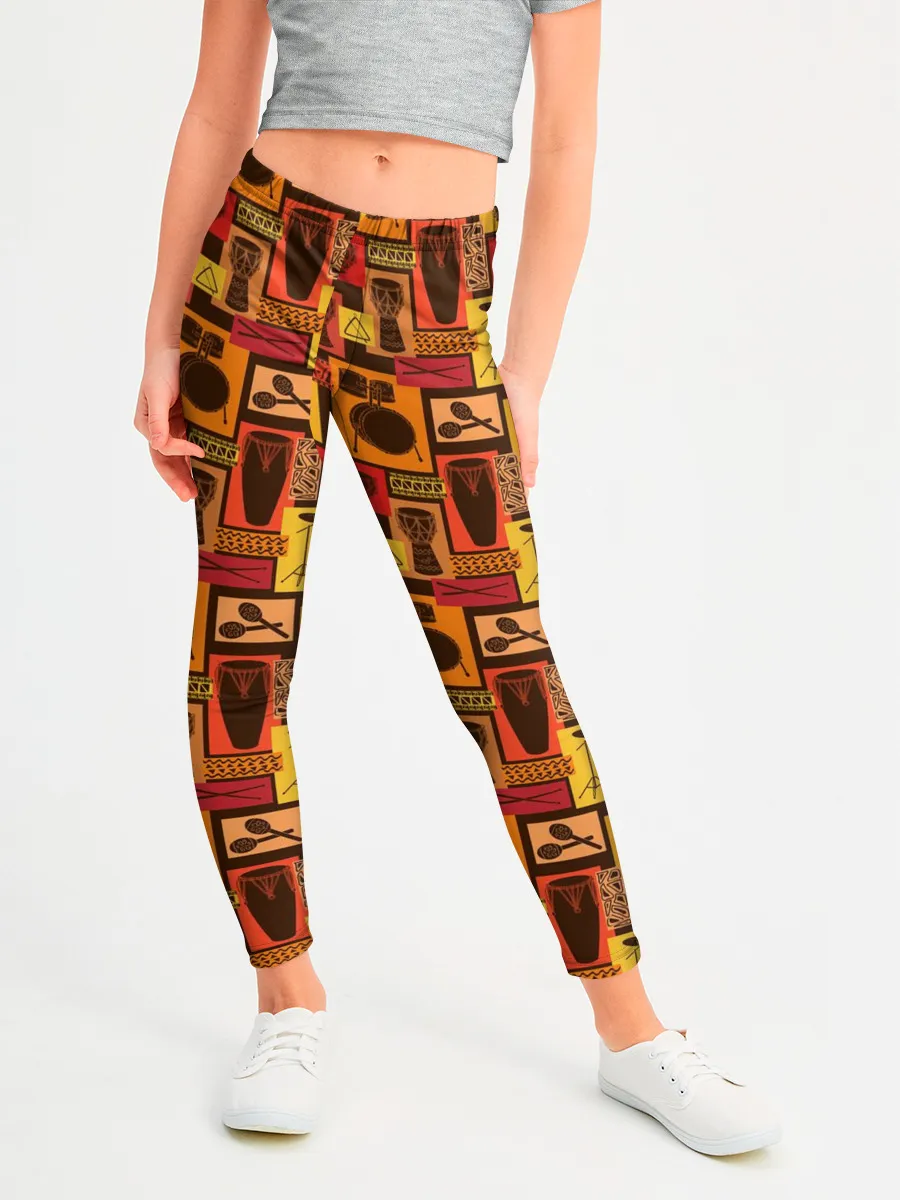 Леггинсы для девочки / Барабанщик