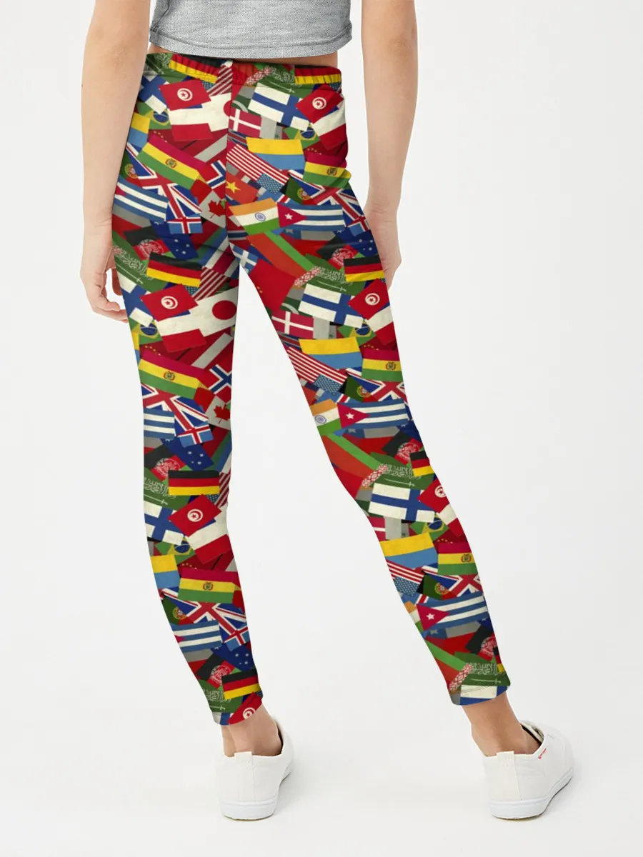 Леггинсы для девочки / Страны Мира