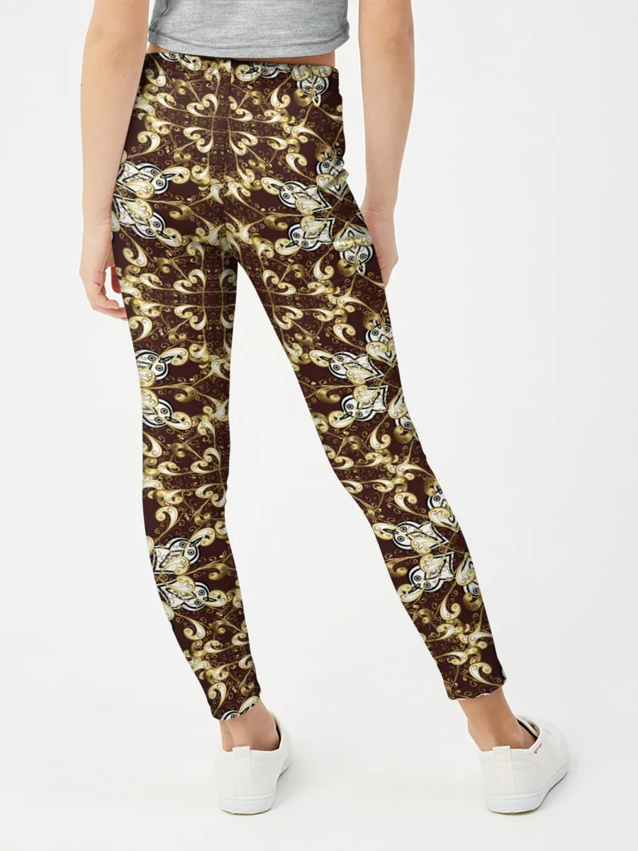 Леггинсы для девочки / узоры