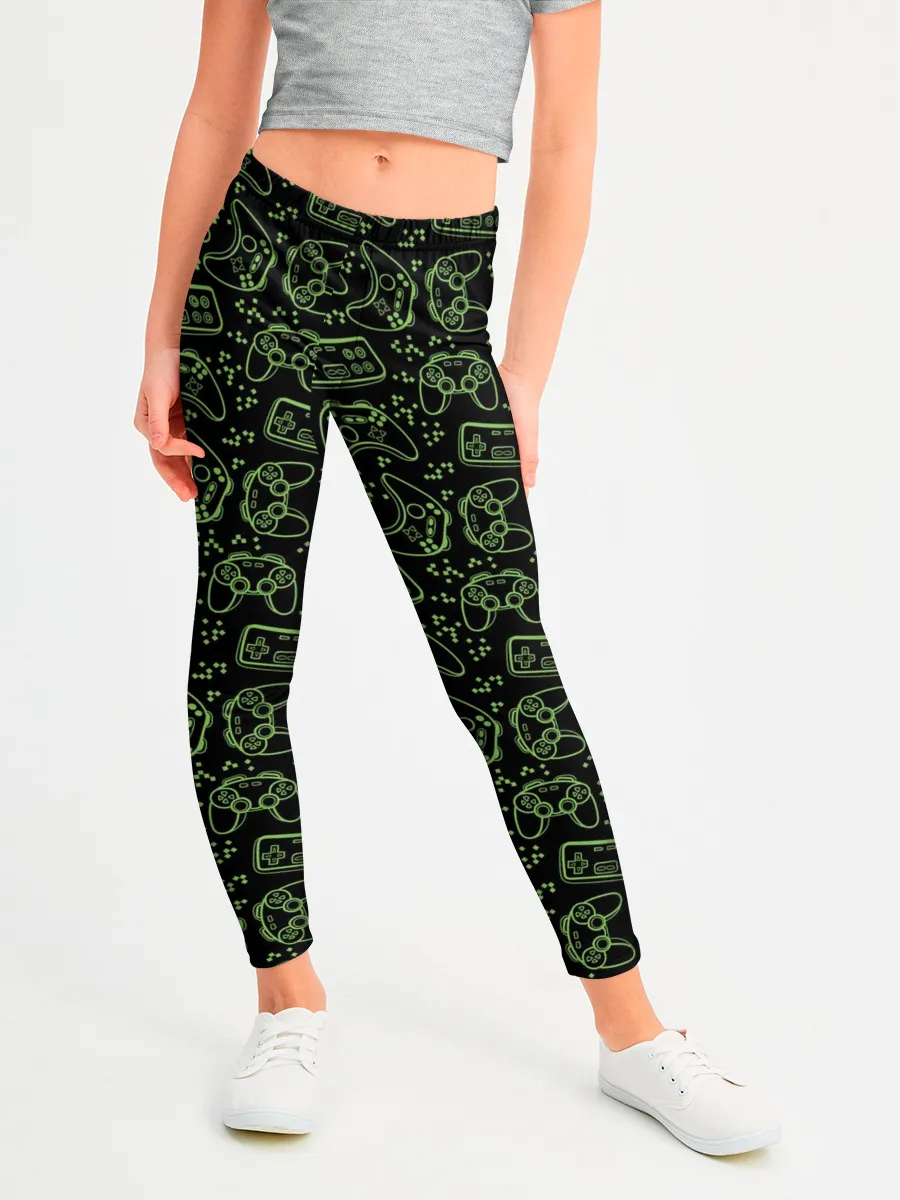 Леггинсы для девочки / Джойстики
