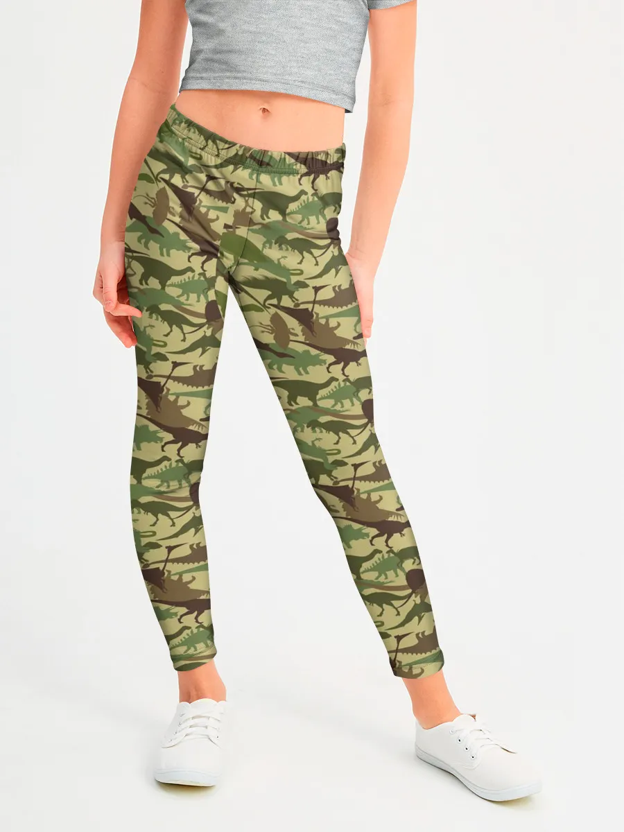 Леггинсы для девочки / Динозавры