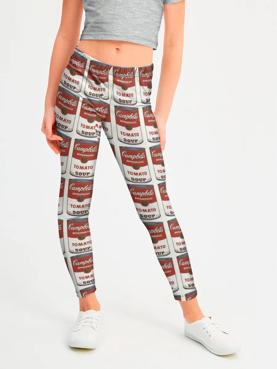 Леггинсы для девочки / Суп как искусство