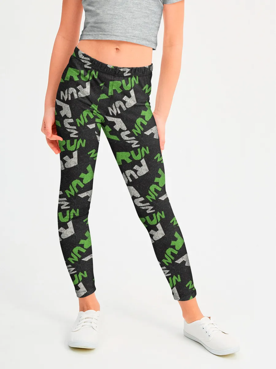 Леггинсы для девочки / RUN