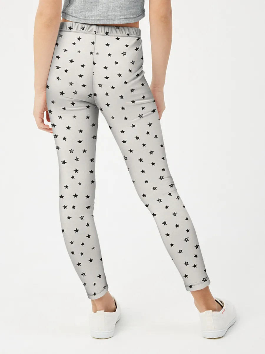 Леггинсы для девочки / Звёздочки