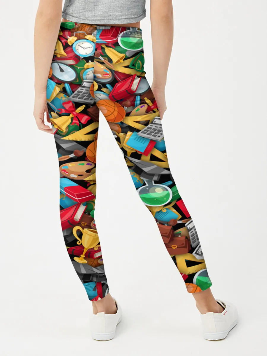 Леггинсы для девочки / Снова в школу