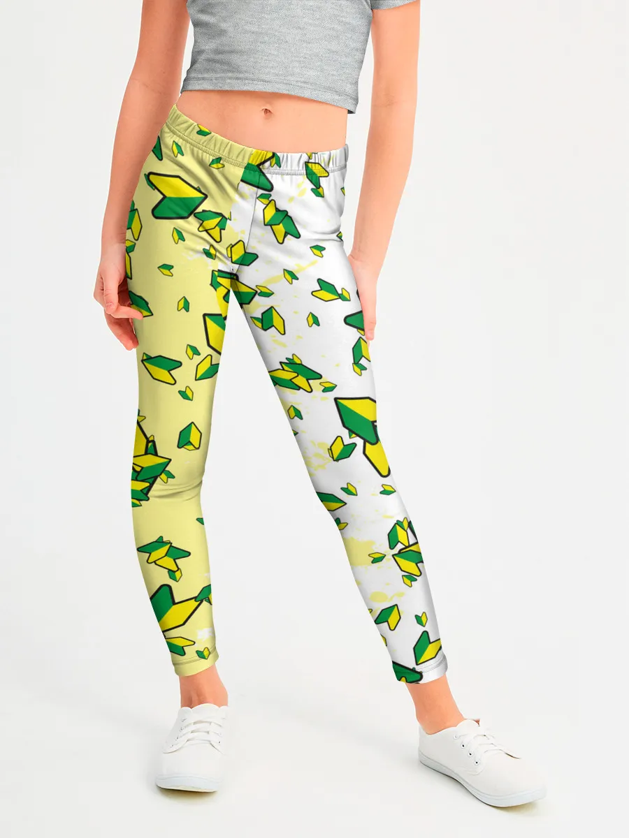 Леггинсы для девочки / JDM | ПАТТЕРН | ЯПОНОВОД