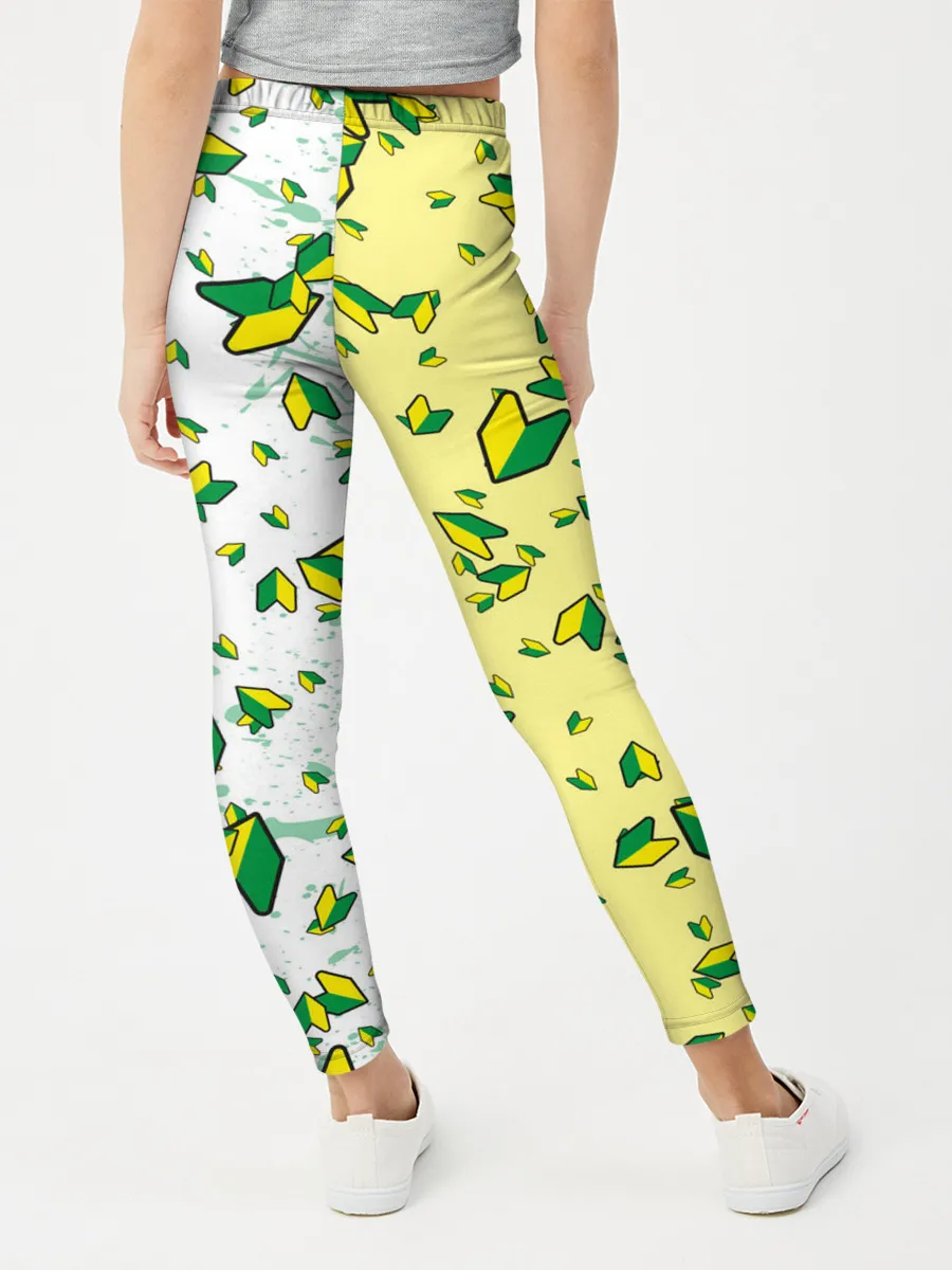 Леггинсы для девочки / JDM | ПАТТЕРН | ЯПОНОВОД