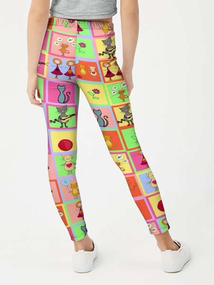 Леггинсы для девочки / Хороший день