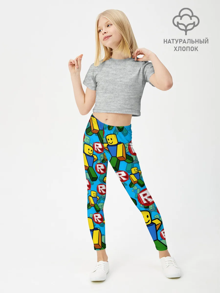 Леггинсы для девочки / ROBLOX / РОБЛОКС / NOOB / НУБ