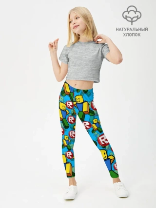 Леггинсы для девочки / ROBLOX / РОБЛОКС / NOOB / НУБ