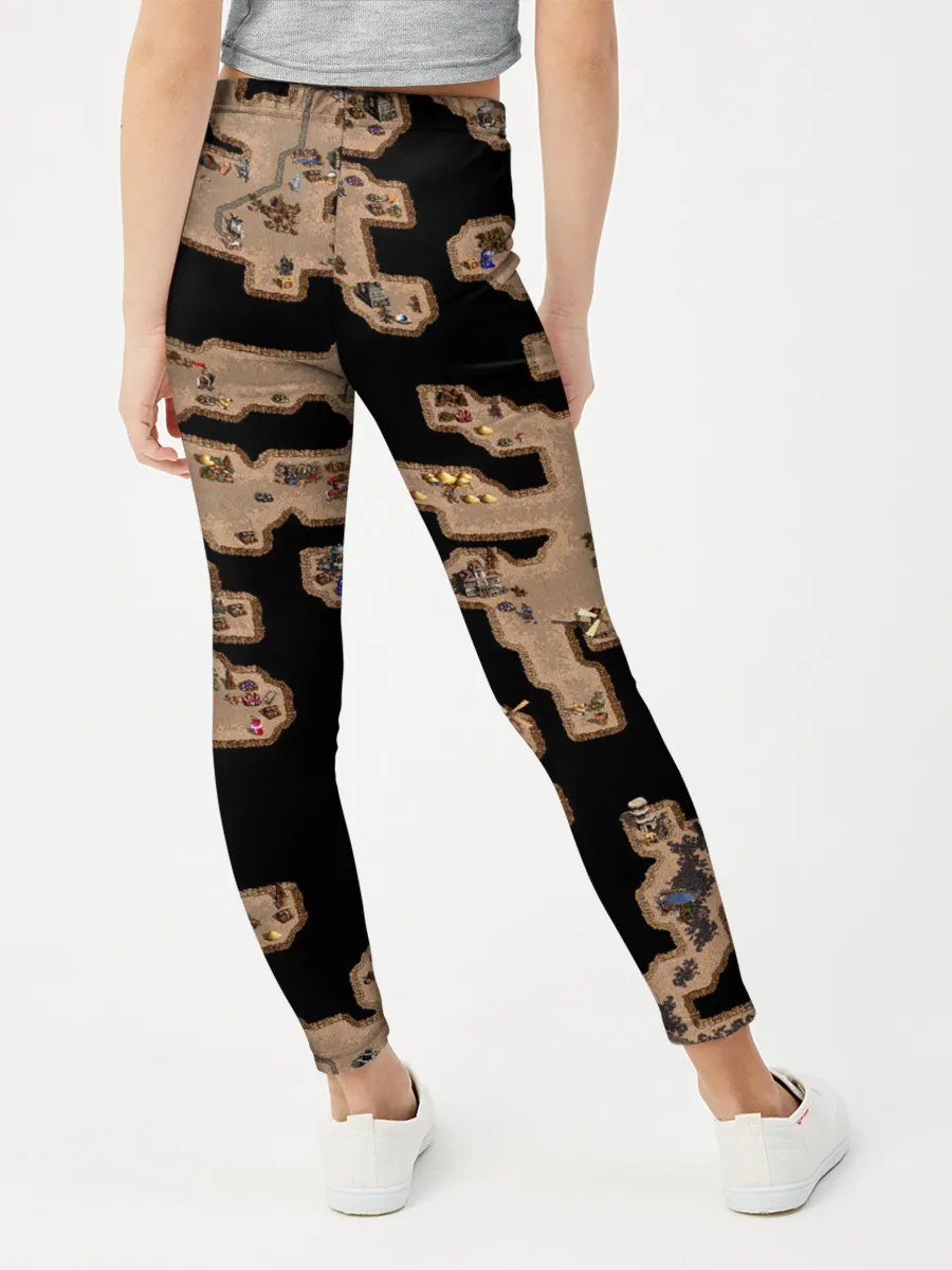 Леггинсы для девочки / Heroes III Dungeon Map