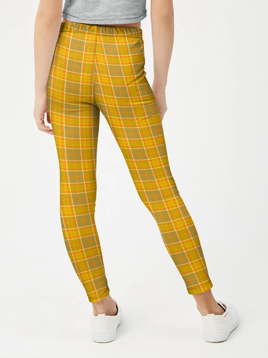 Леггинсы для девочки / Клетка N2