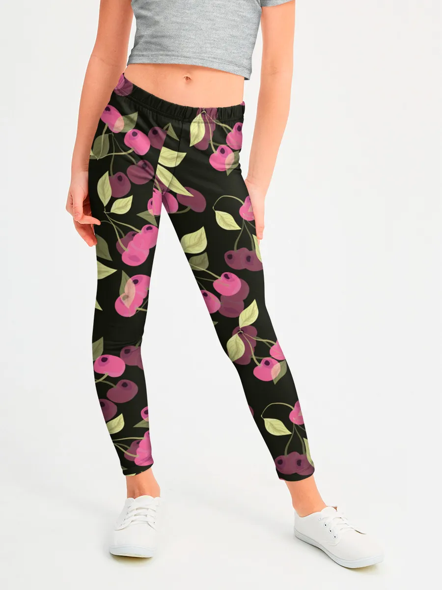 Леггинсы для девочки / Вишневый сад