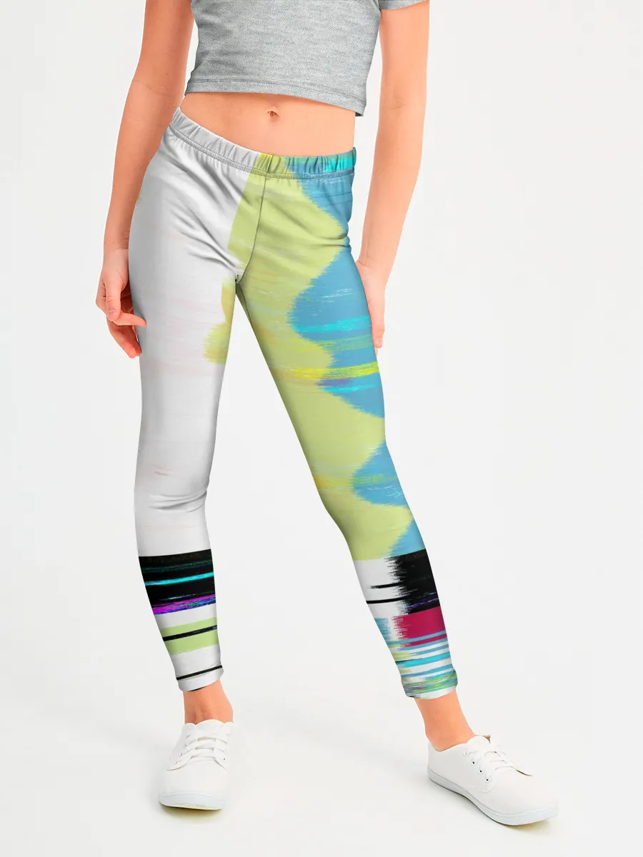 Леггинсы для девочки / TV glitch