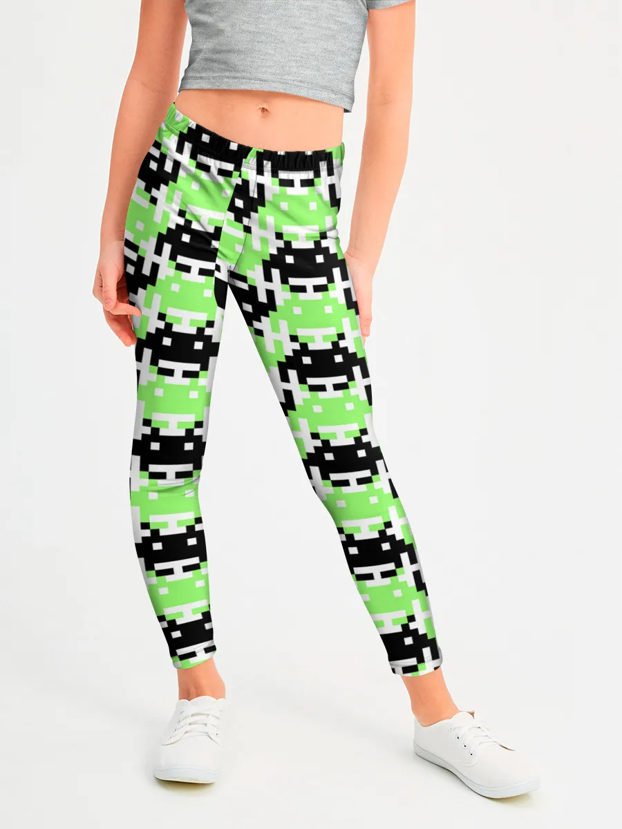Леггинсы для девочки / Space Invaders | Old game