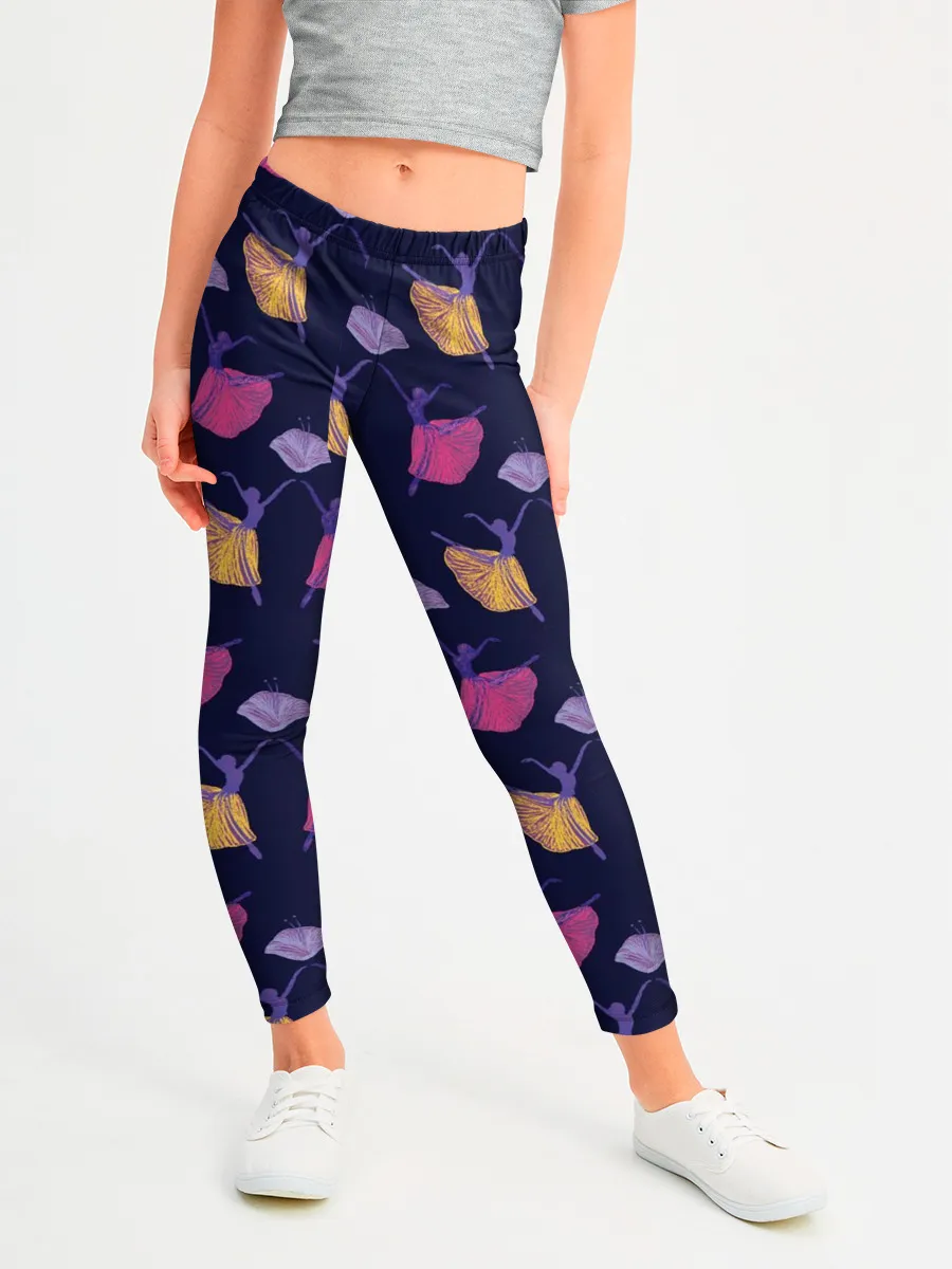 Леггинсы для девочки / Балерины в танце