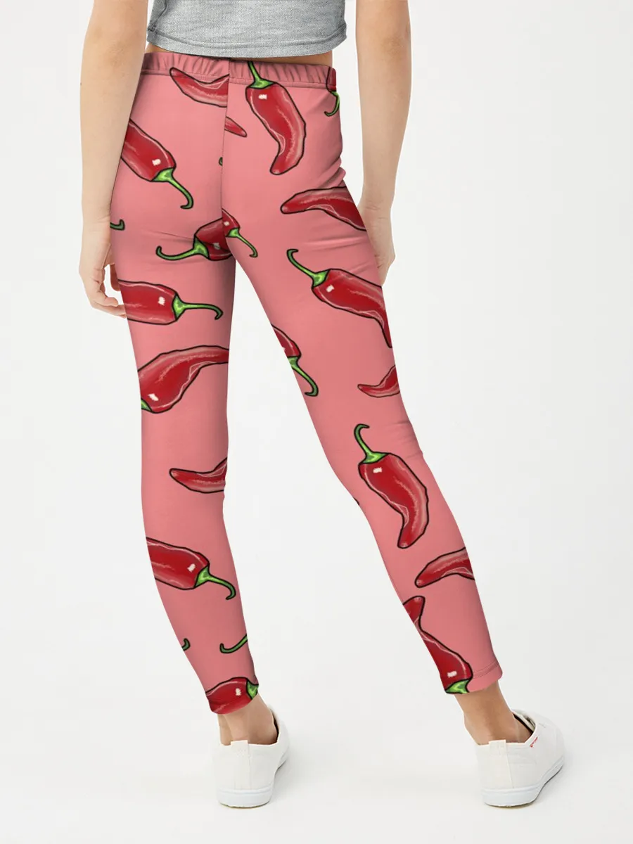 Леггинсы для девочки / Острый перчик