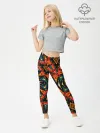 Леггинсы для девочки / Абстрактный арабский узор