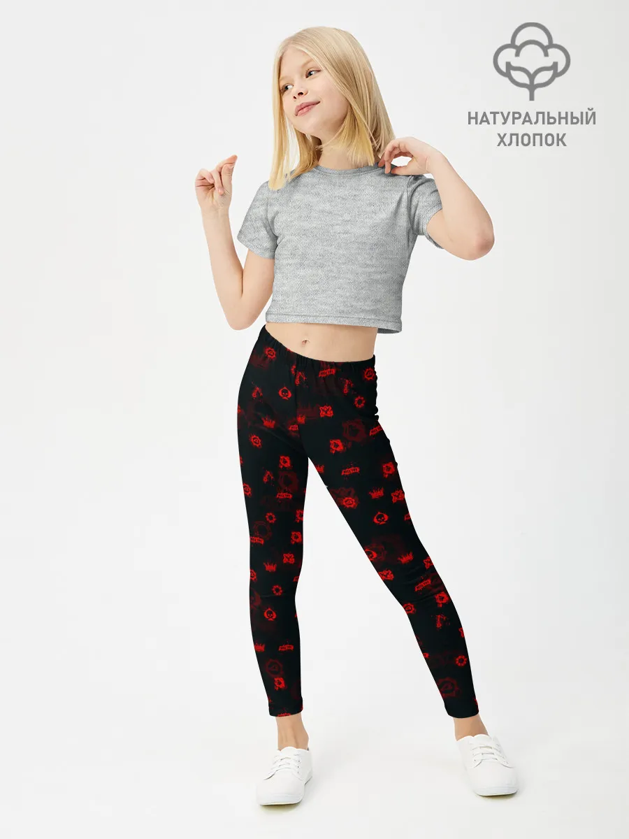 Леггинсы для девочки / ПАТТЕРН | ШЕСТЕРЕНКИ