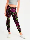 Леггинсы для девочки / Модный абстрактный узор