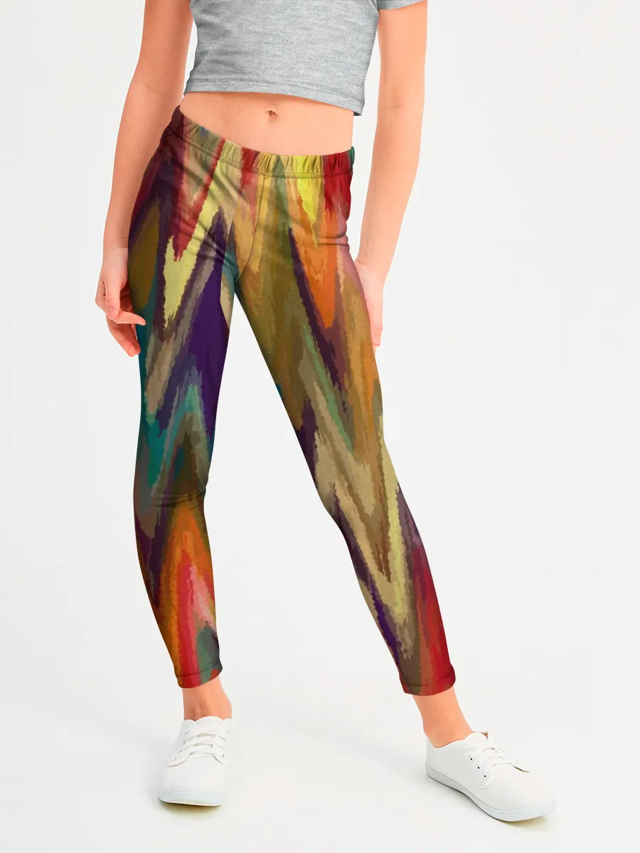 Леггинсы для девочки / Секрет иката