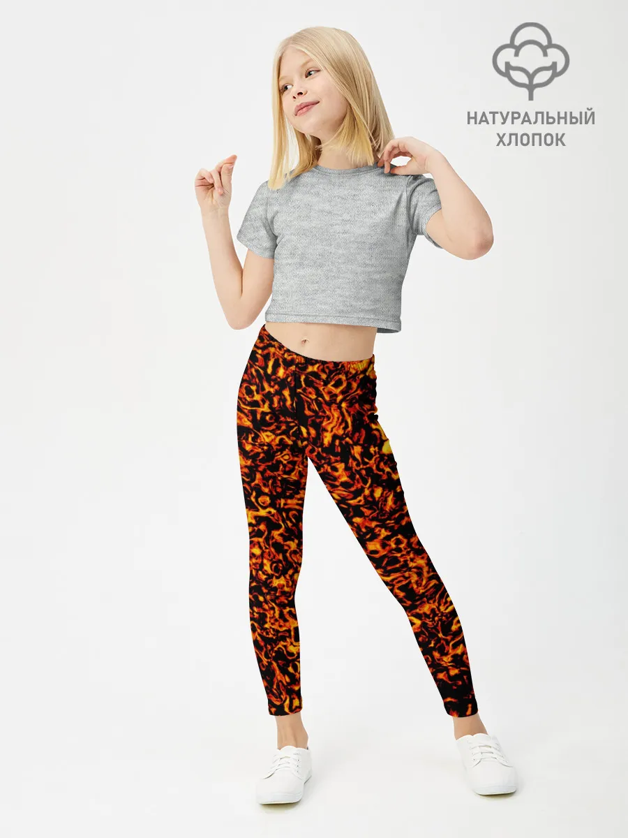Леггинсы для девочки / Лавовое расторжение