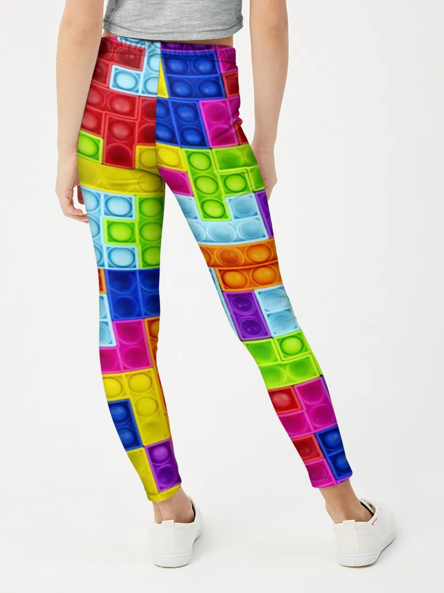 Леггинсы для девочки / POP IT | ПОП ИТ ПАЗЛ