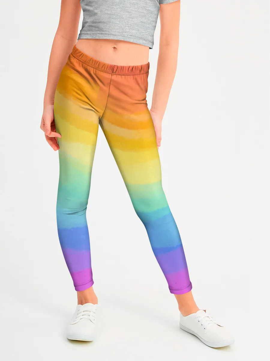 Леггинсы для девочки / РАДУЖНЫЕ ВОЛНЫ | RAINBOW WAVES