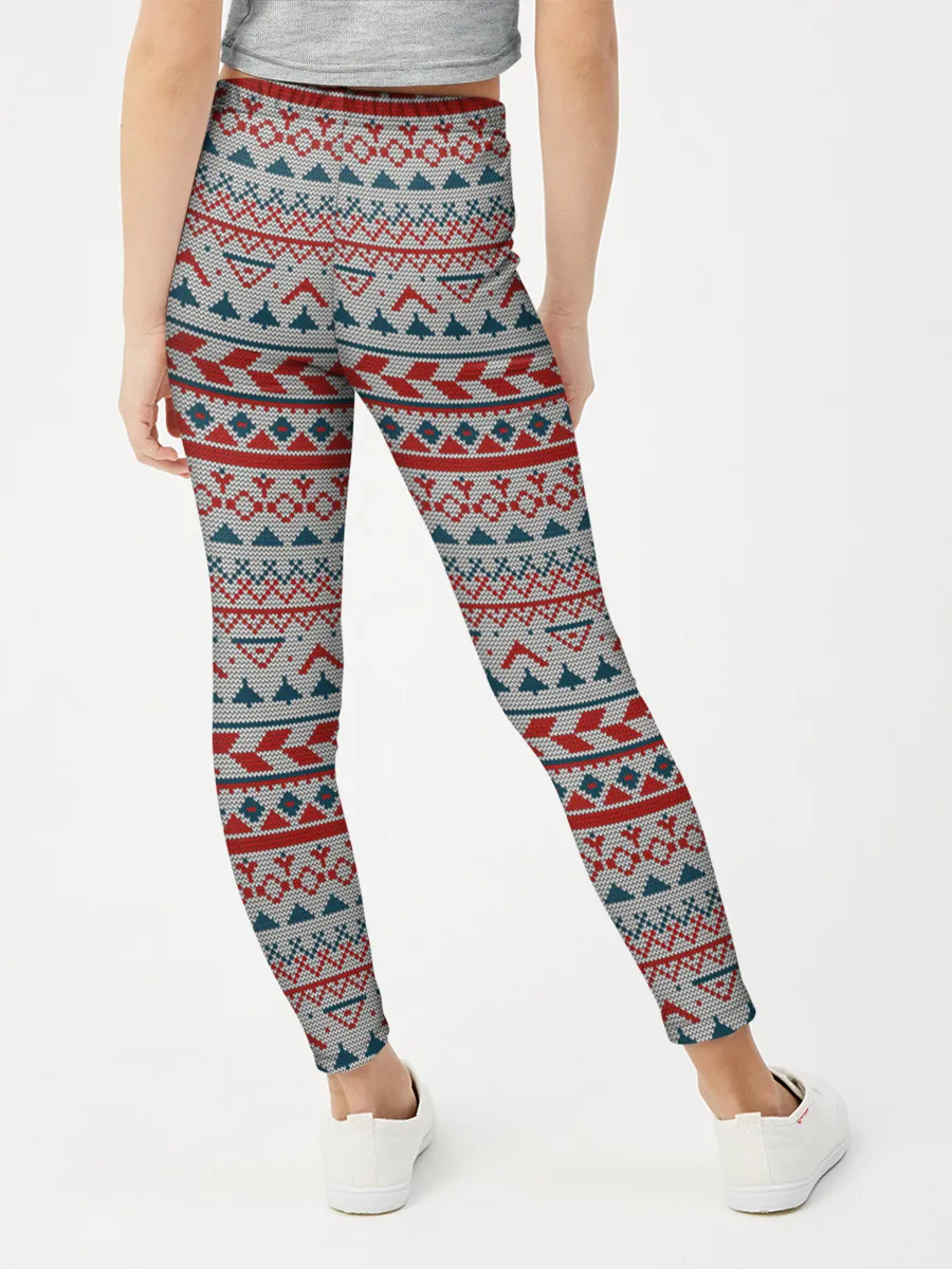 Леггинсы для девочки / Скандинавский орнамент