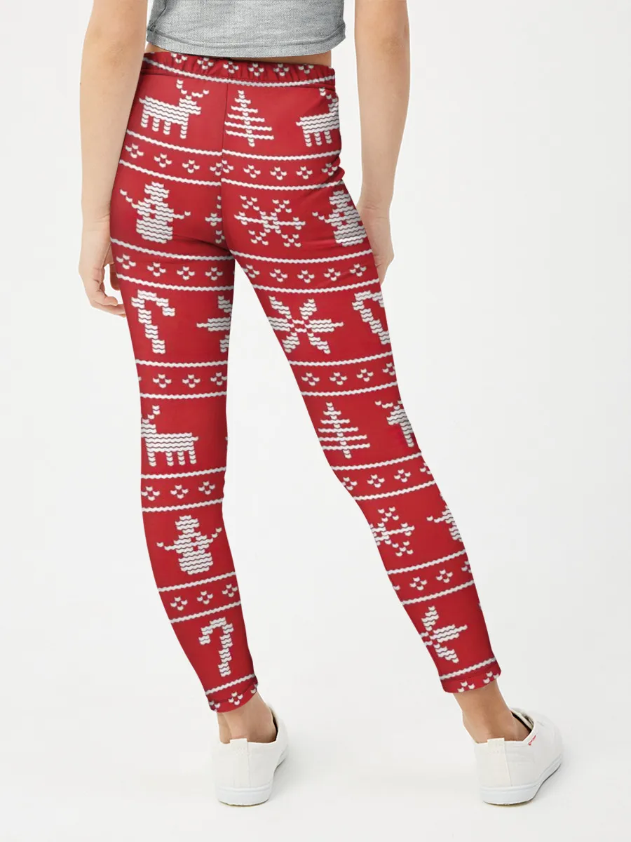 Леггинсы для девочки / Новогодний атрибуты