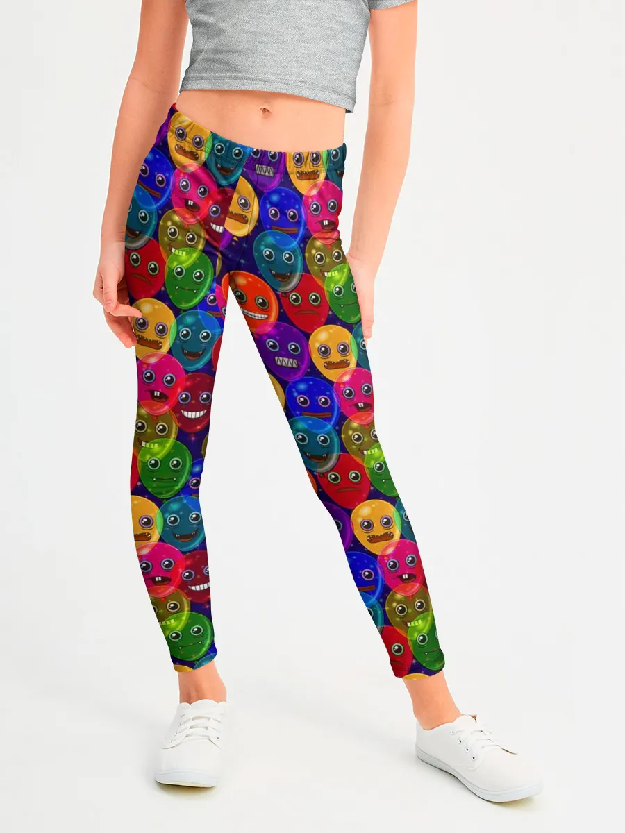 Леггинсы для девочки / Шарики