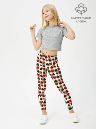 Леггинсы для девочки / КАРТЫ | КАРТОЧНЫЕ МАСТИ