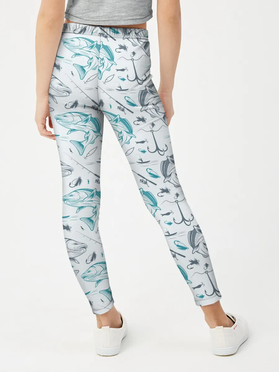 Леггинсы для девочки / Рыбалка