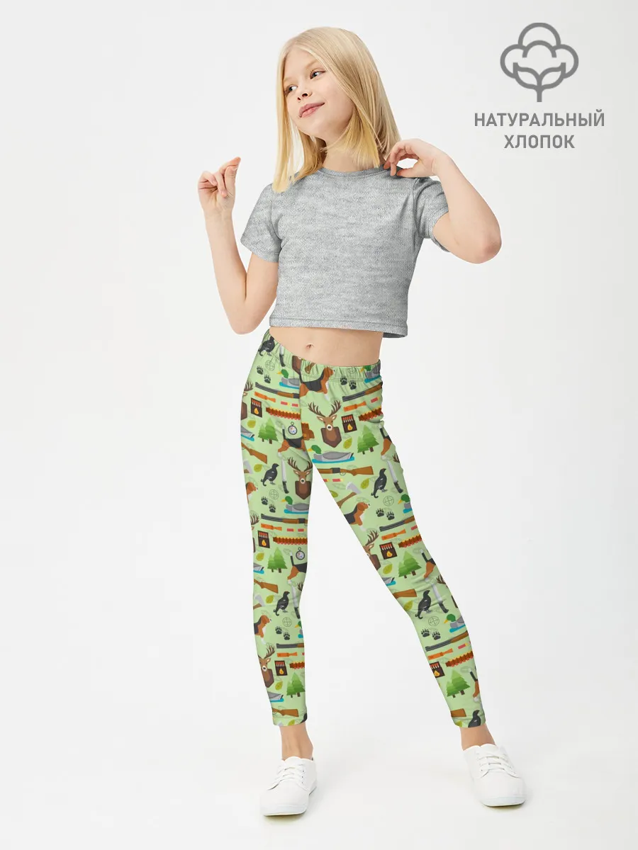 Леггинсы для девочки / Охота